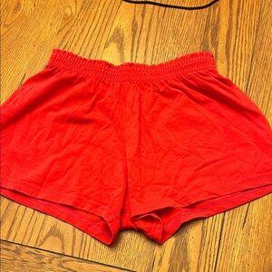 Red Women's Shorts
